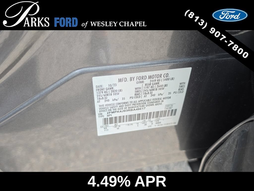 Certified 2024 Ford Edge SEL AWD/4WD image 31