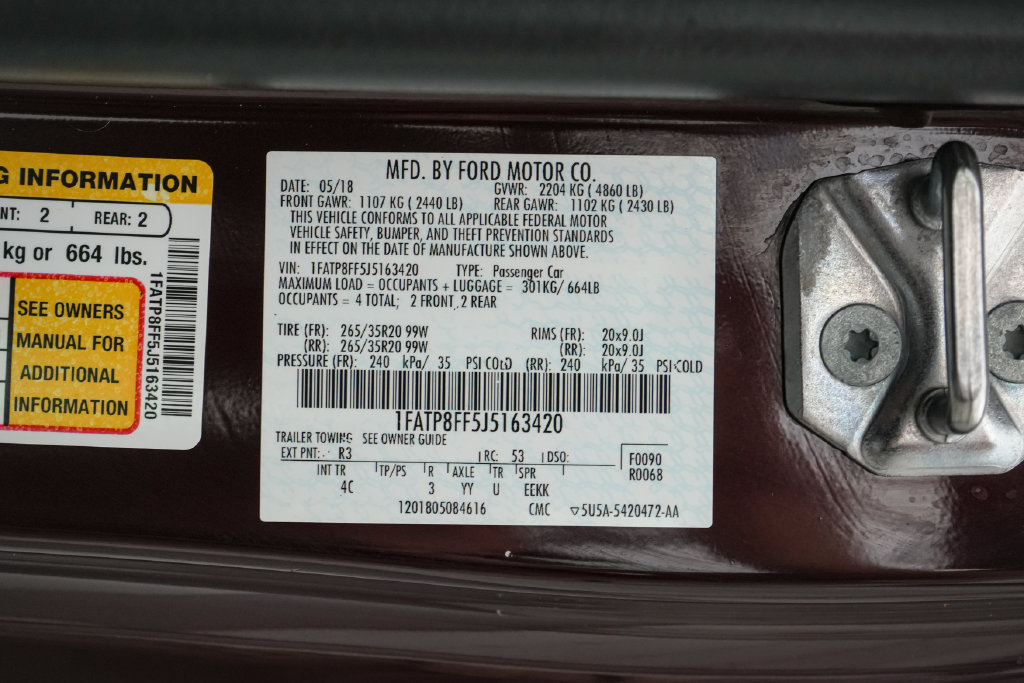 Certified 2018 Ford Mustang GT Premium w/ Safe & Smart Package RWD image 31