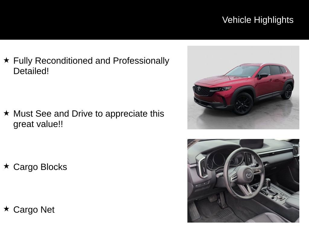 Used 2024 MAZDA CX-50 AWD 2.5 S w/ Cargo Package image 16