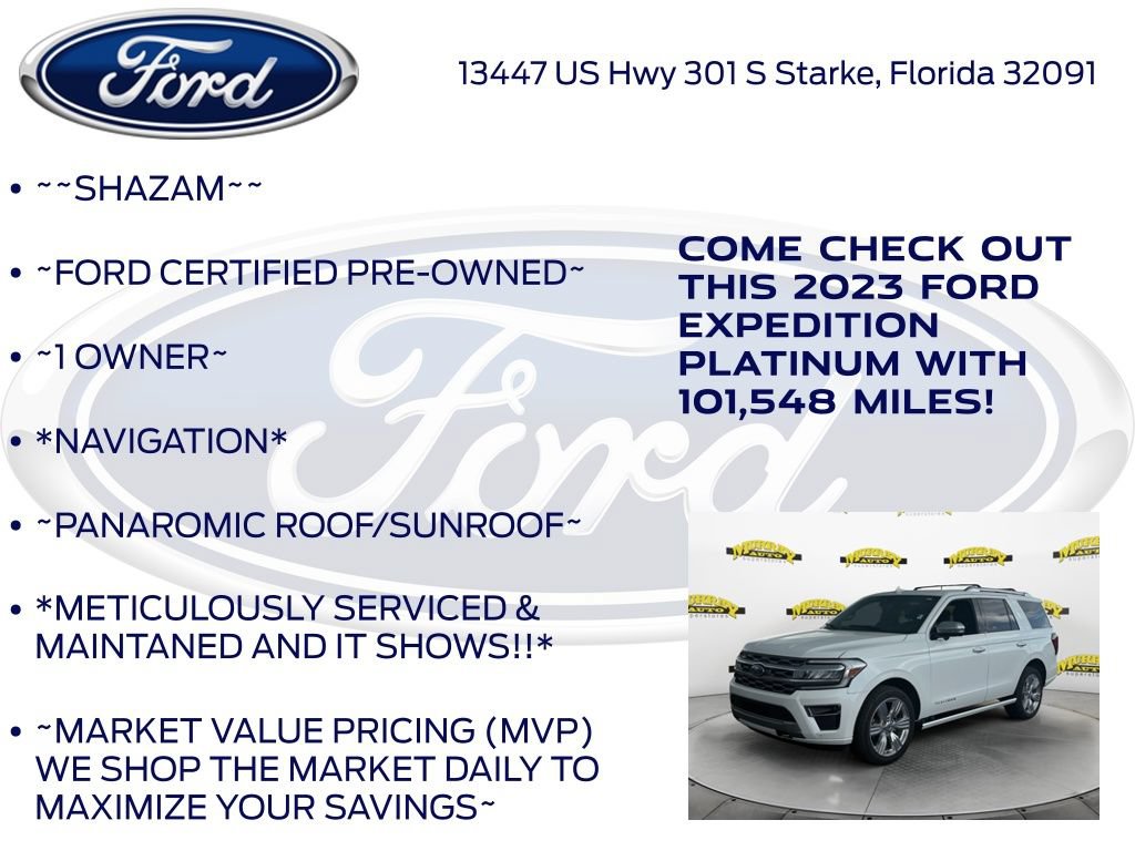 Certified 2023 Ford Expedition Platinum AWD/4WD image 6