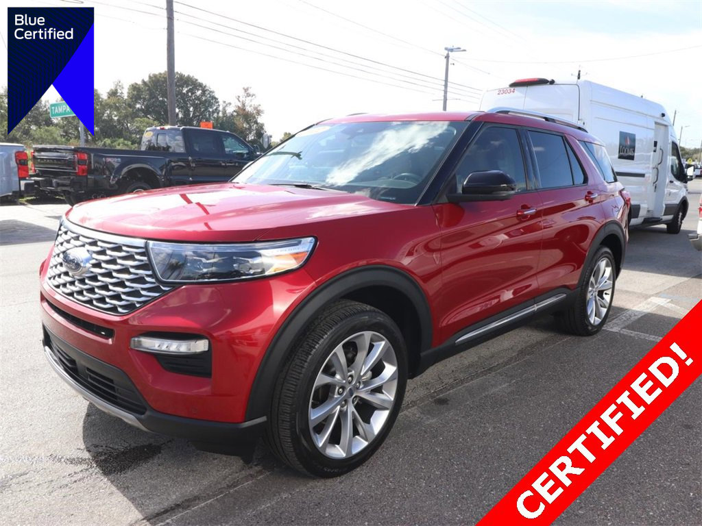 Certified 2022 Ford Explorer Platinum w/ Equipment Group 601A