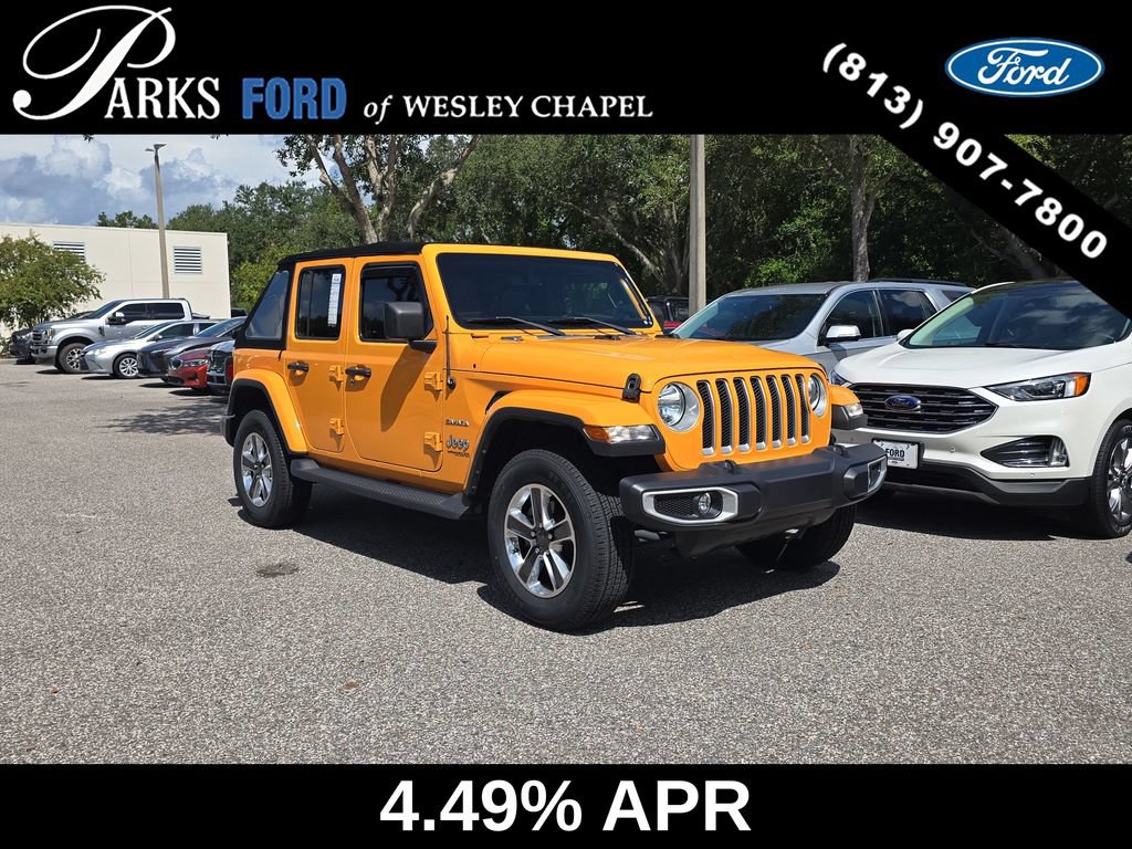 Used 2021 Jeep Wrangler Unlimited Sahara