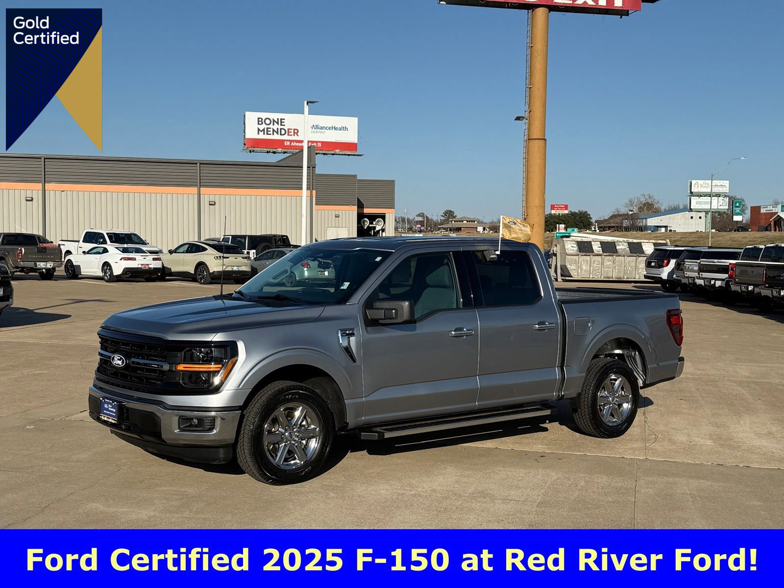 Certified 2025 Ford F150 XLT w/ Equipment Group 301A Standard