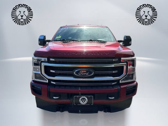 Certified 2021 Ford F350 Platinum w/ FX4 Off-Road Package AWD/4WD image 2