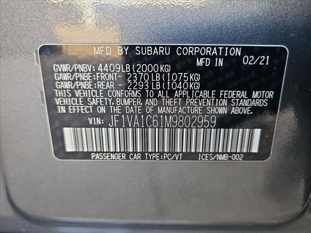 Used 2021 Subaru WRX Premium AWD/4WD image 20