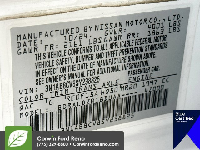 Used 2025 Nissan Sentra SV w/ All-Weather Package FWD image 35