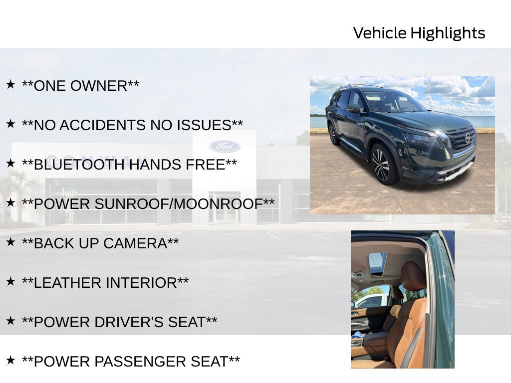 Used 2025 Nissan Pathfinder Platinum AWD/4WD image 6