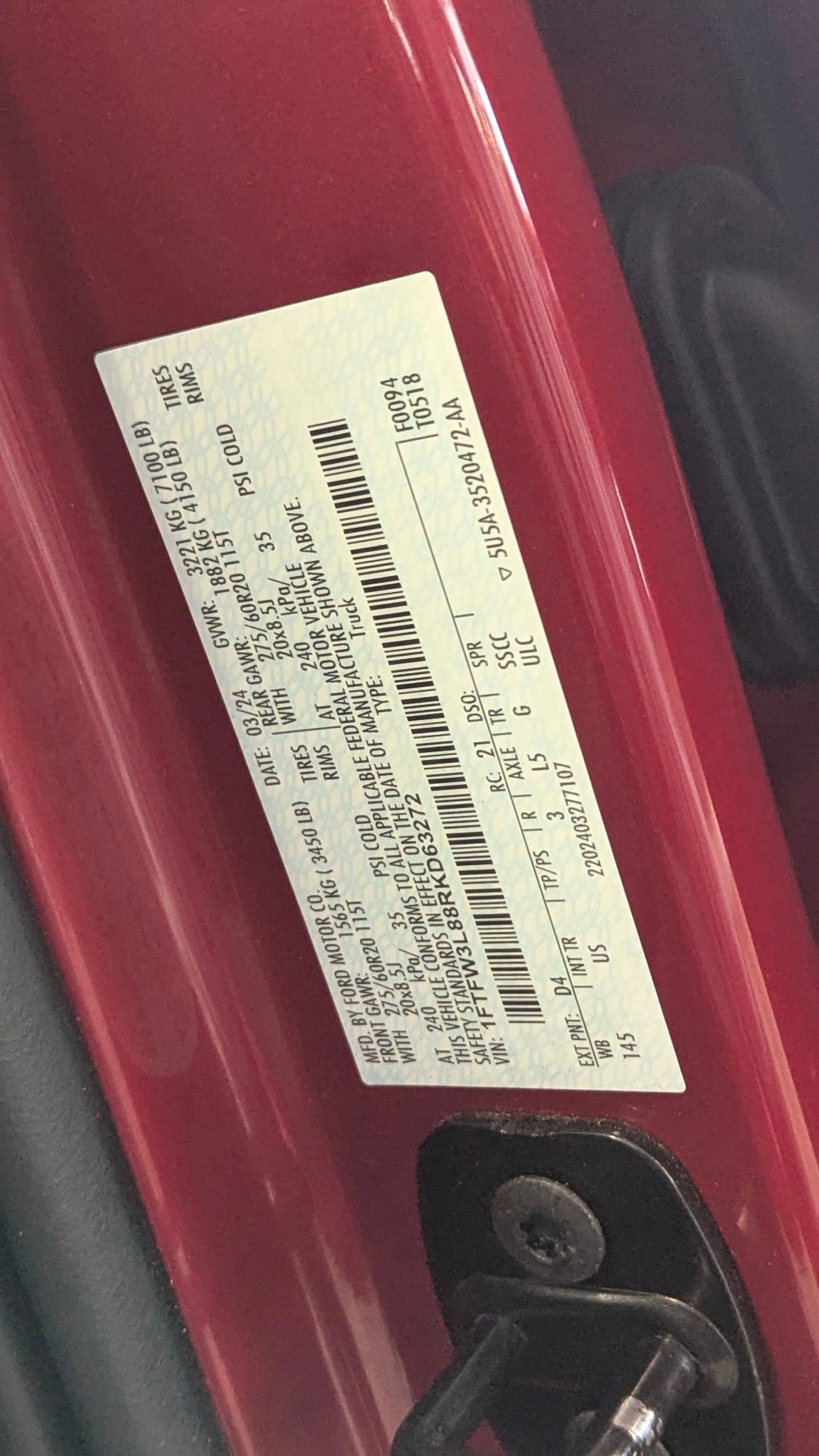 Certified 2024 Ford F150 XLT w/ Equipment Group 303A High image 19