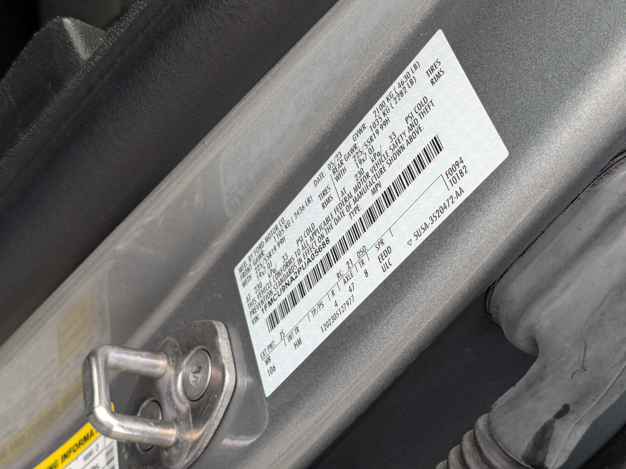 Certified 2023 Ford Escape ST-Line Select w/ Tech Pack #2 image 41