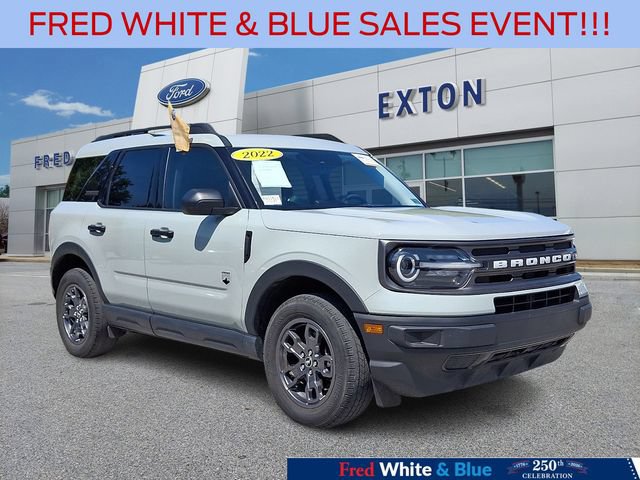 Certified 2022 Ford Bronco Sport Big Bend