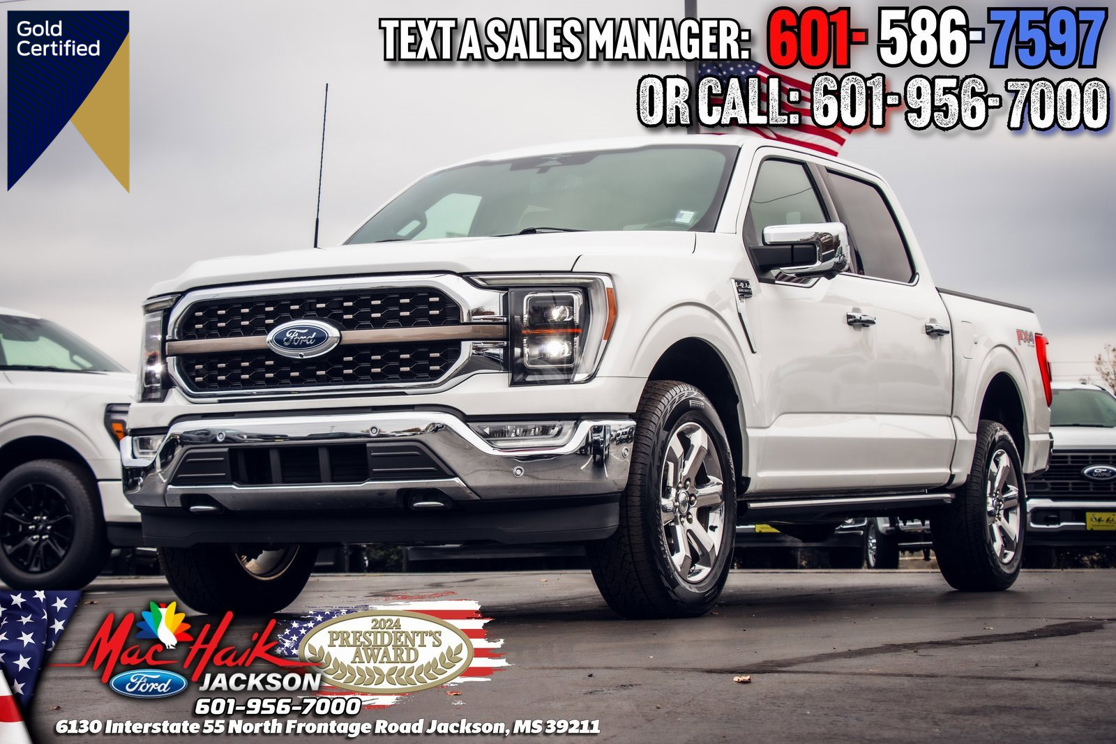 Certified 2023 Ford F150 King Ranch w/ Equipment Group 601A High image 1