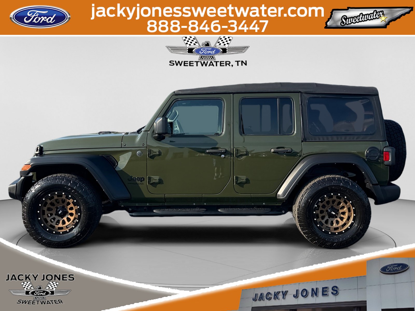 Used 2022 Jeep Wrangler Unlimited Sport AWD/4WD image 2
