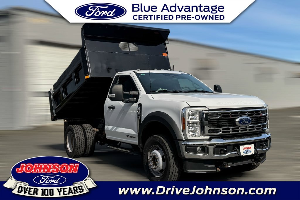 Certified 2023 Ford F600 4x4 Regular Cab Super Duty w/ Snow Plow Prep Package image 1