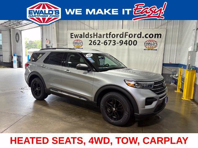 Certified 2024 Ford Explorer XLT w/ Class IV Trailer Tow Package