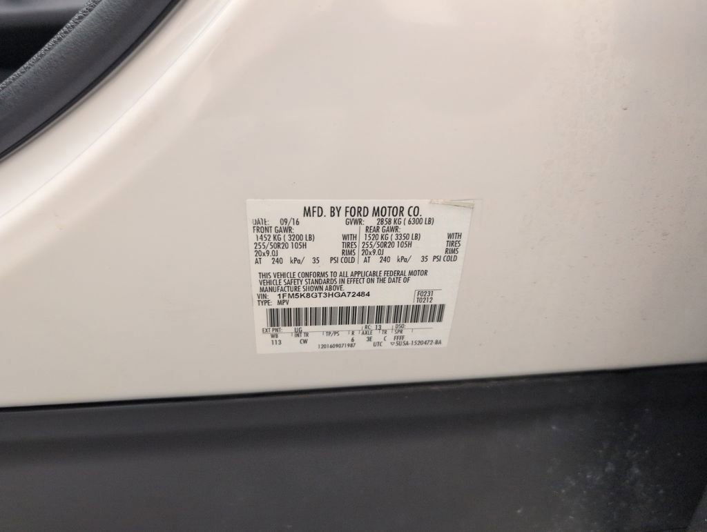 Certified 2017 Ford Explorer Sport image 50