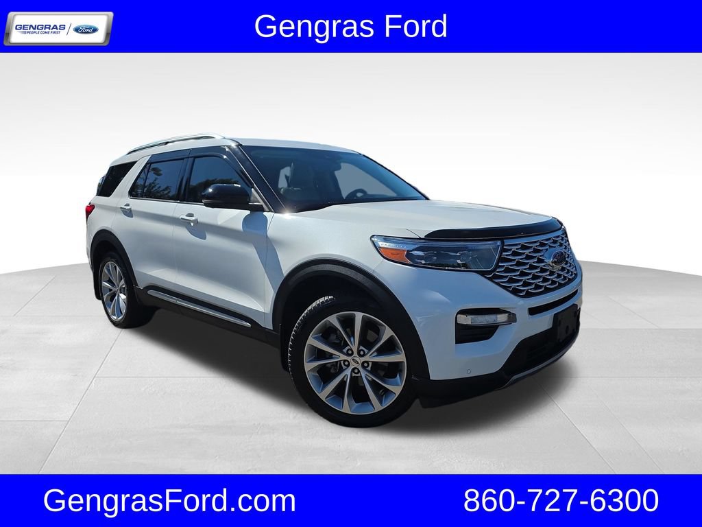 Certified 2021 Ford Explorer Platinum w/ Equipment Group 601A AWD/4WD image 1