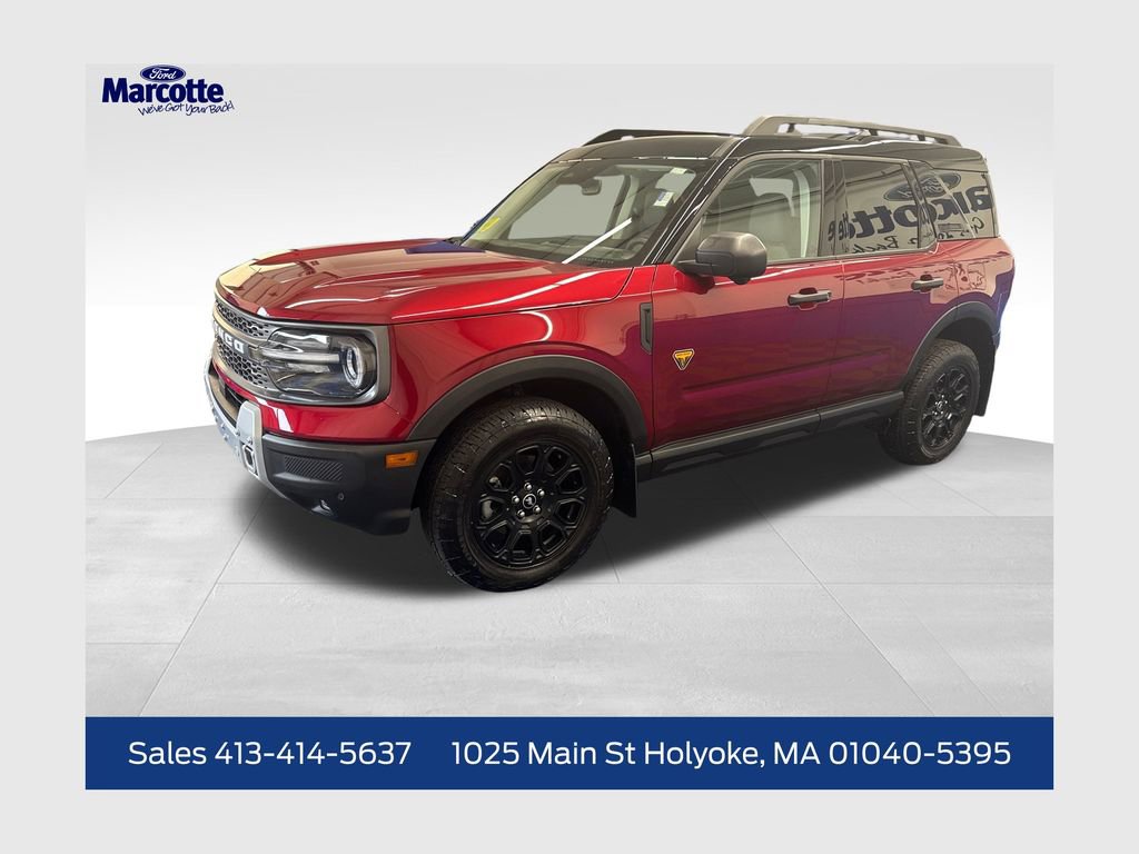 Certified 2025 Ford Bronco Sport Badlands w/ Badlands Tech Package AWD/4WD 360° Tour