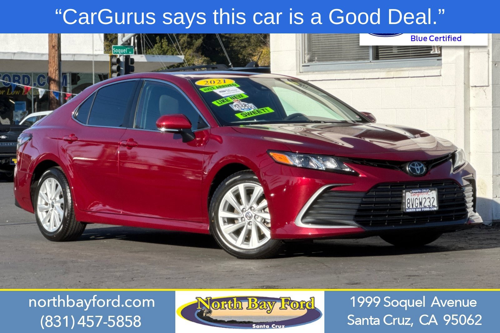 Used 2021 Toyota Camry LE w/ Convenience Package
