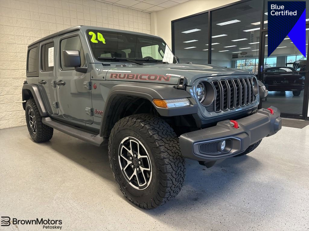 Used 2024 Jeep Wrangler Unlimited Rubicon w/ Convenience Group image 1