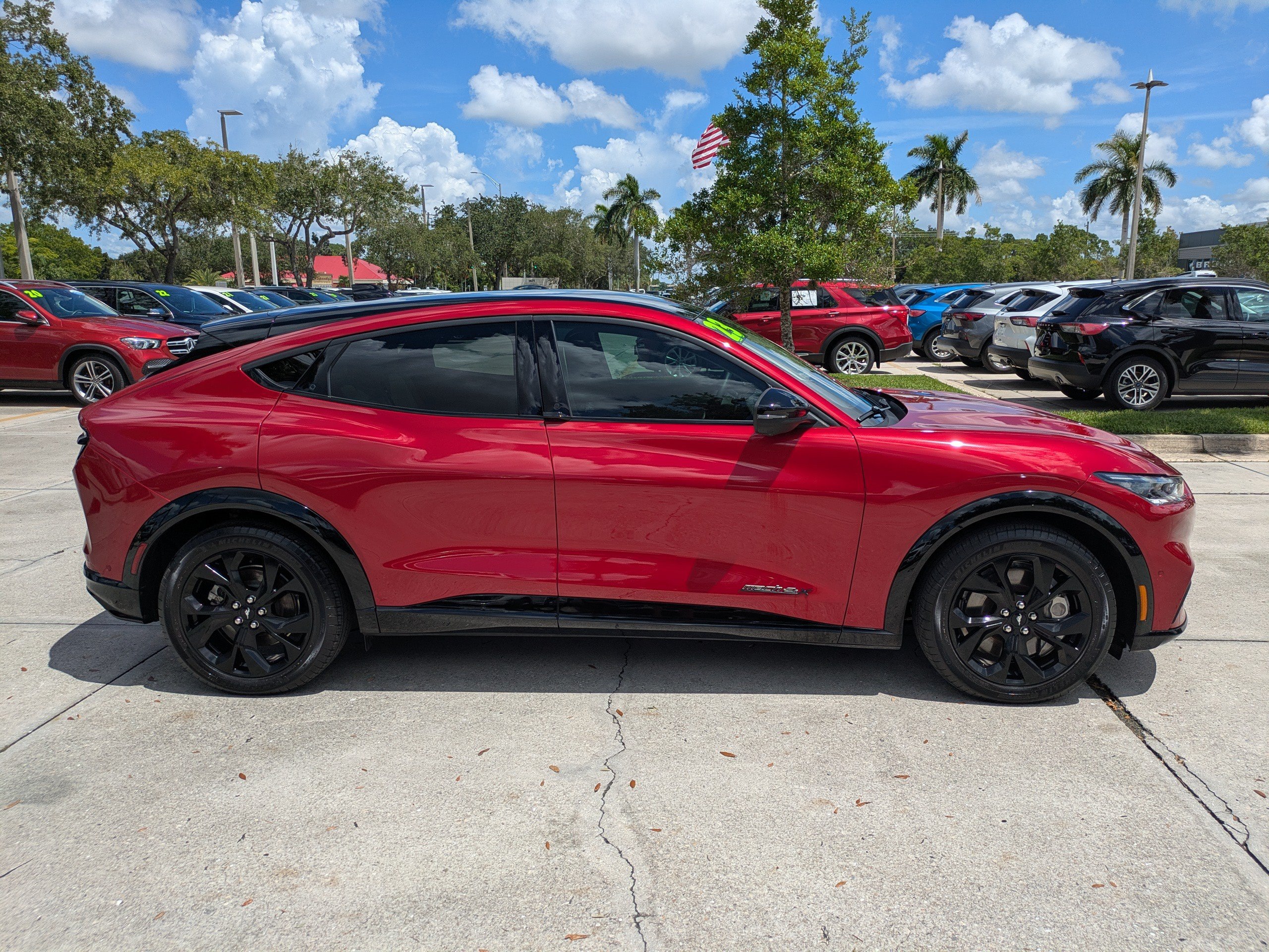 Certified 2023 Ford Mustang Mach-E Premium w/ Mustang Nite Pony Package AWD/4WD image 3