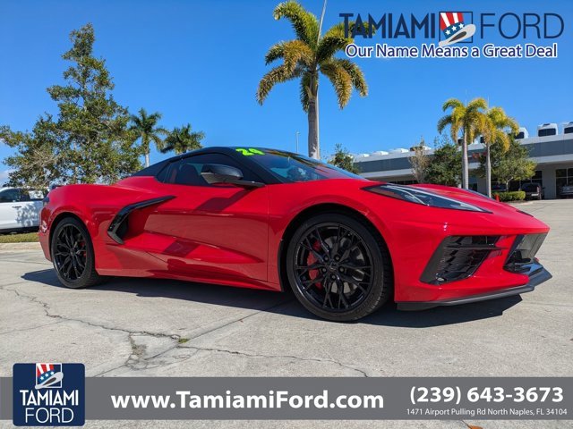 Used 2024 Chevrolet Corvette Stingray Premium Conv w/ Z51 Performance Package
