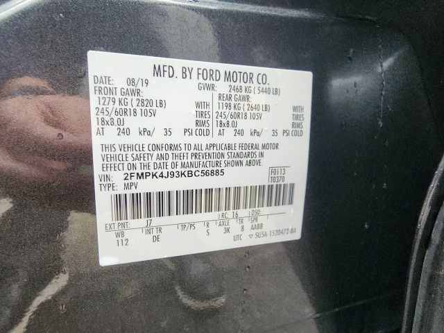 Certified 2019 Ford Edge SEL AWD/4WD image 39