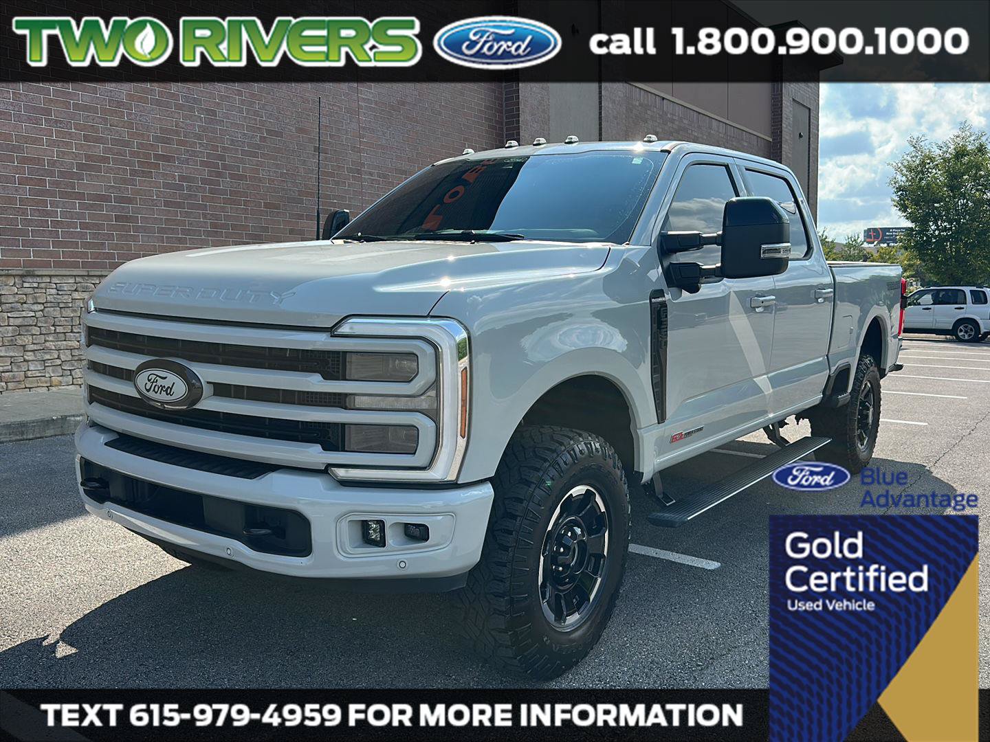 Certified 2025 Ford F350 Platinum w/ Tremor Off-Road Package