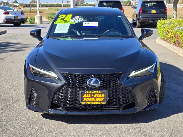 Used 2024 Lexus IS 350 F Sport w/ Blackout Package RWD image 2