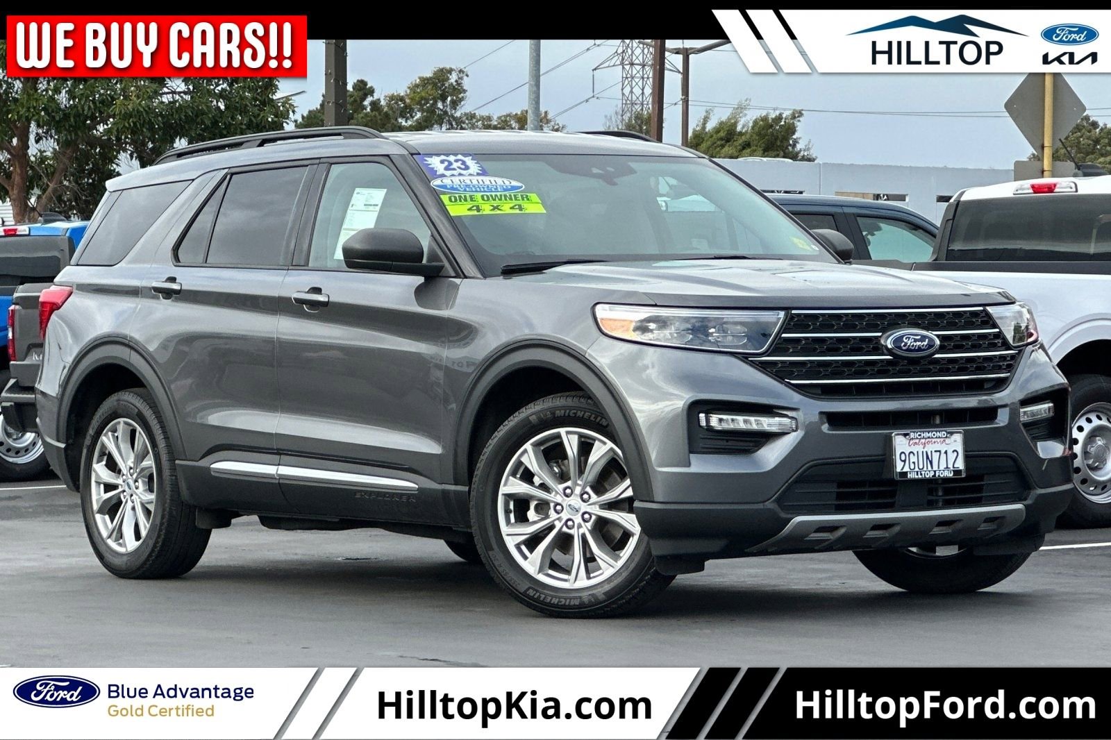 Certified 2023 Ford Explorer XLT w/ Equipment Group 202A
