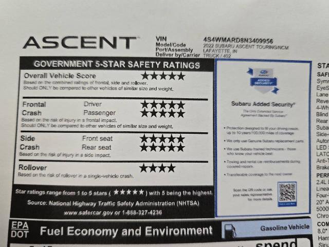 Used 2022 Subaru Ascent Touring image 26