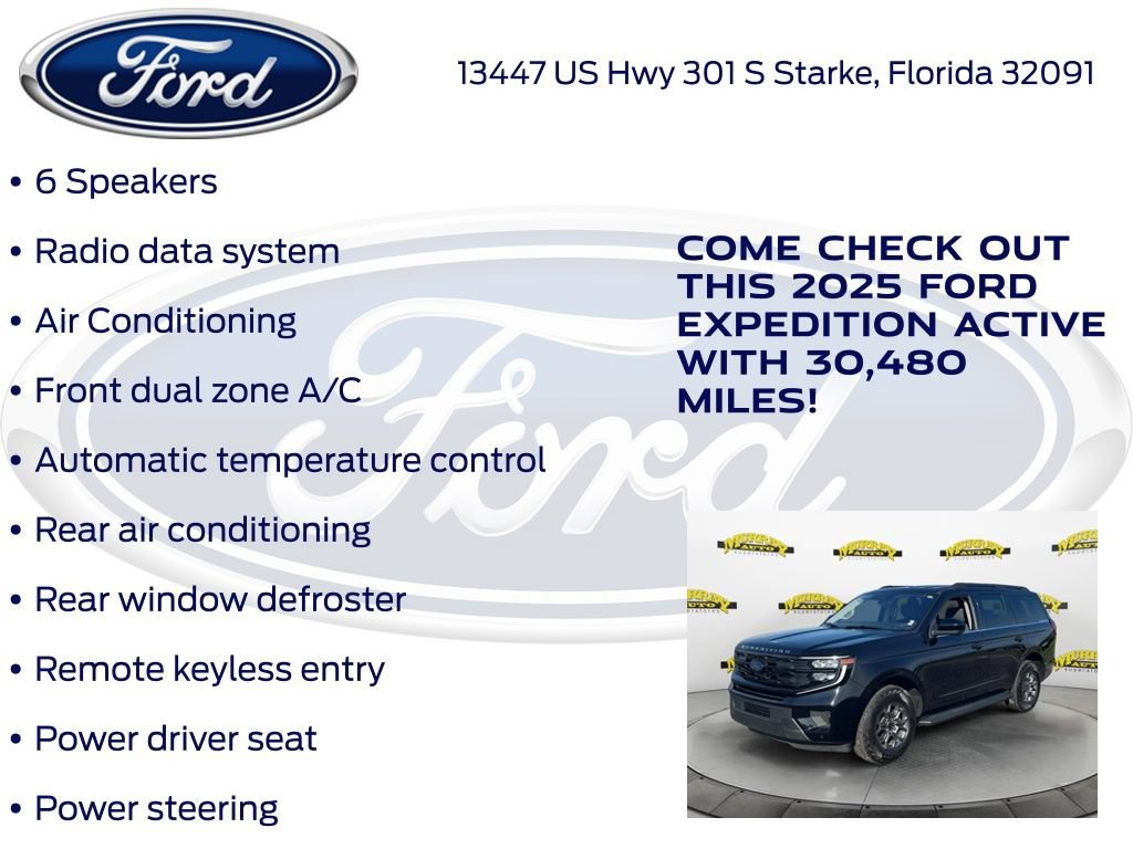 Certified 2025 Ford Expedition Active RWD image 22