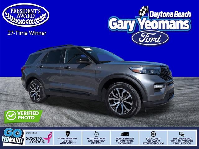 Certified 2023 Ford Explorer ST-Line w/ Class IV Trailer Tow Package image 1
