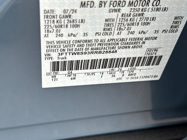 Certified 2024 Ford Maverick Lariat w/ Black Appearance Package AWD/4WD image 26