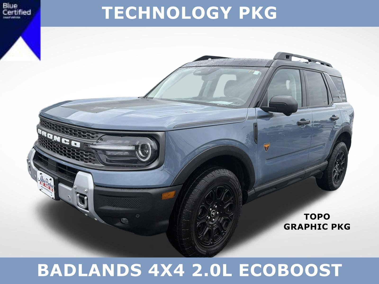 Certified 2025 Ford Bronco Sport Badlands w/ Badlands Tech Package