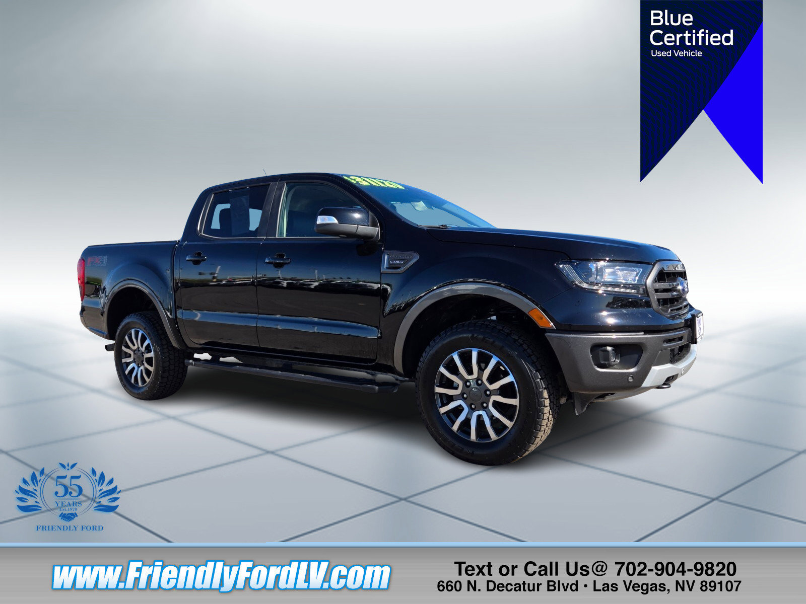 Certified 2019 Ford Ranger Lariat w/ Equipment Group 501A Mid