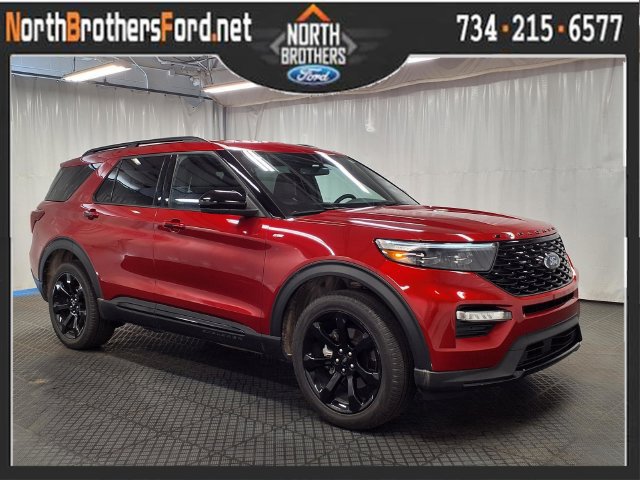 Certified 2023 Ford Explorer ST-Line w/ Class IV Trailer Tow Package