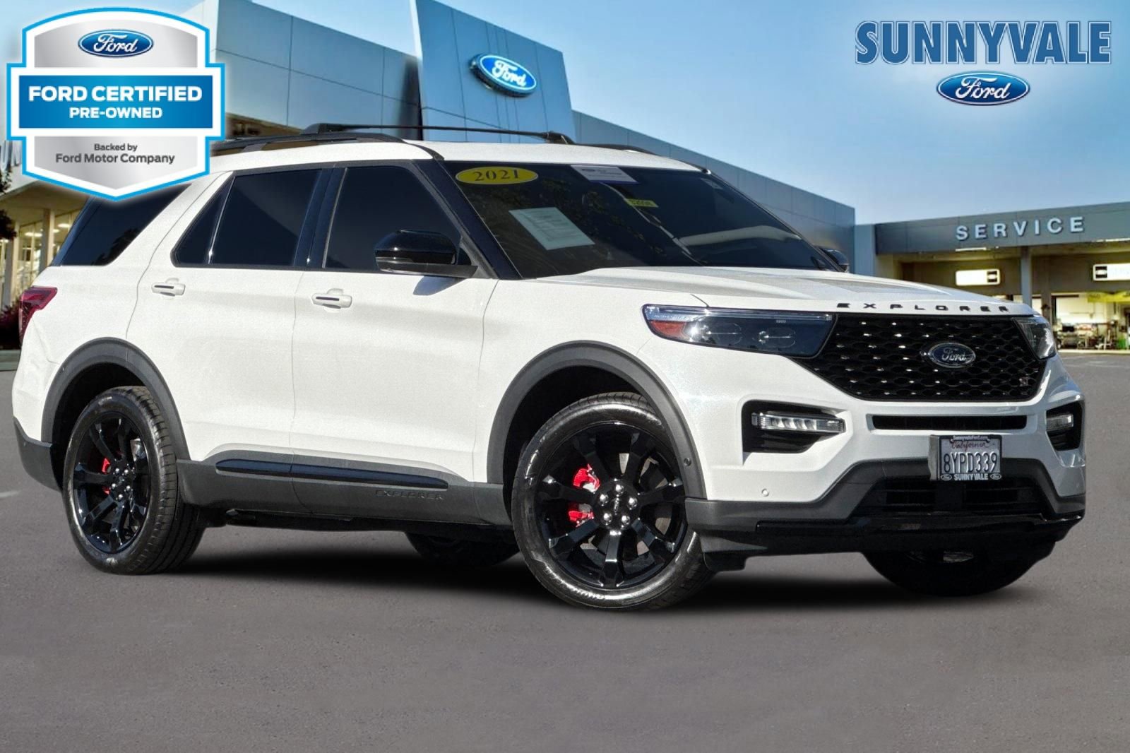 Certified 2021 Ford Explorer ST w/ Equipment Group 401A AWD/4WD image 1