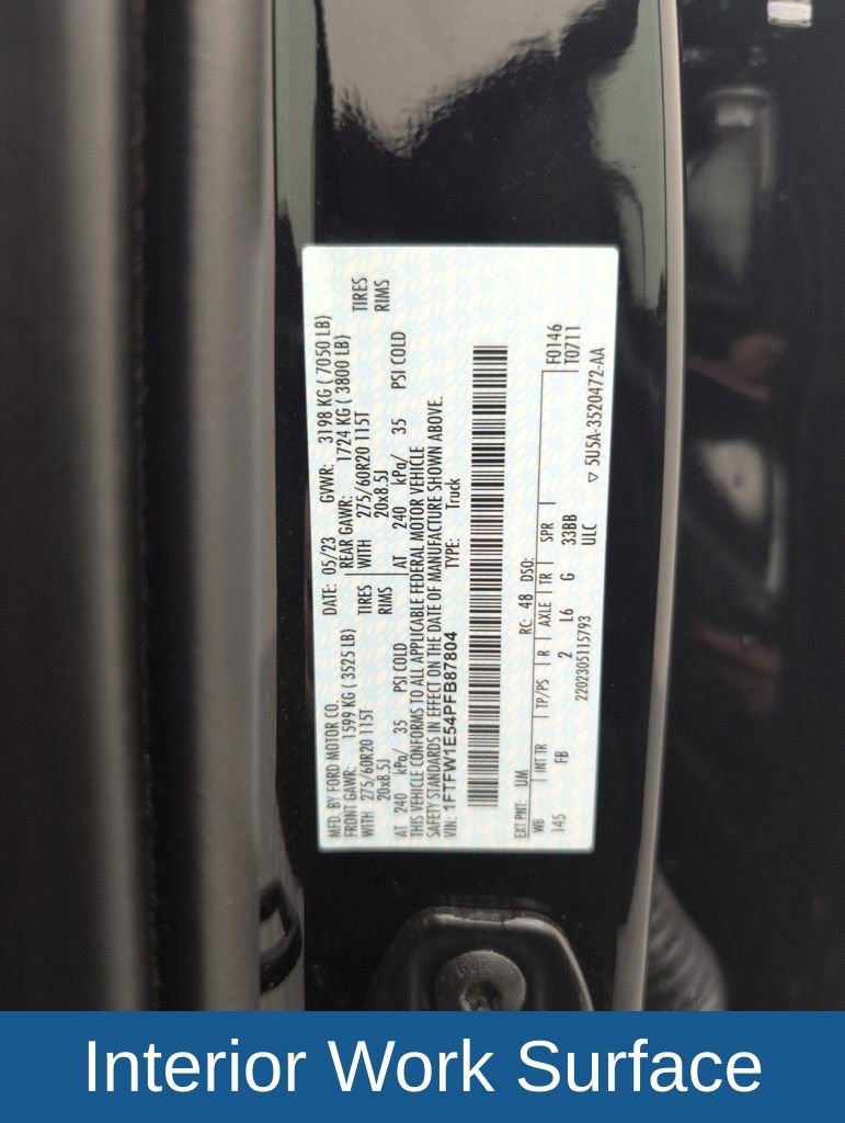 Certified 2023 Ford F150 XLT w/ Equipment Group 302A High image 49