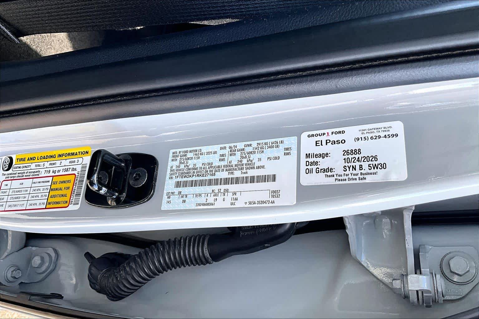 Certified 2024 Ford F150 STX w/ STX Black Appearance Package RWD image 33