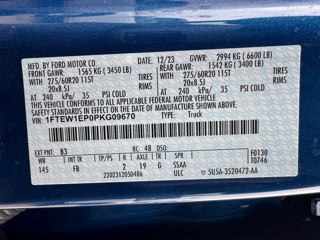 Certified 2023 Ford F150 XLT w/ Equipment Group 302A High image 31