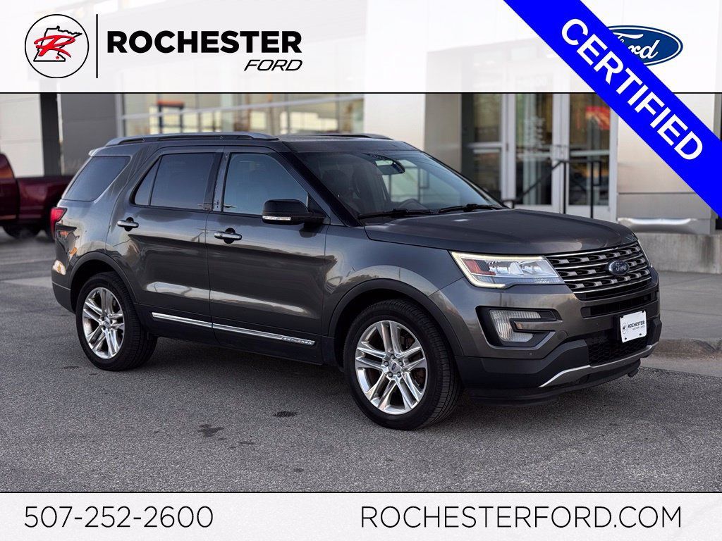 Certified 2017 Ford Explorer XLT w/ XLT Technology Feature Bundle AWD/4WD image 1