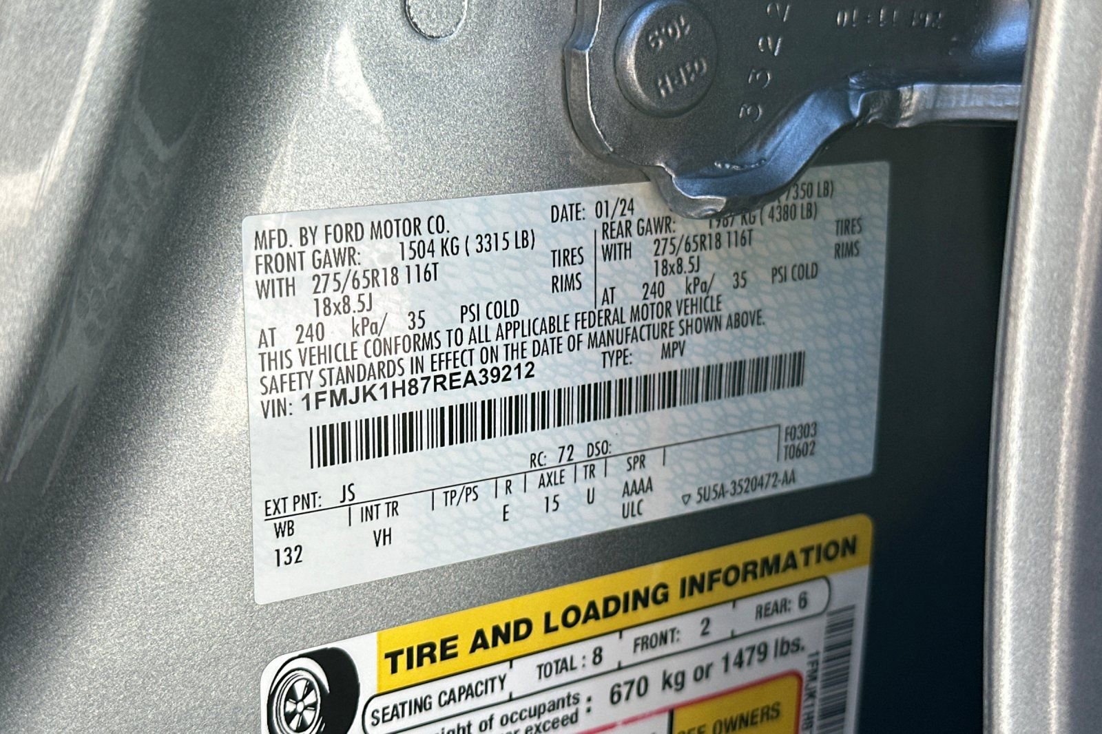 Certified 2024 Ford Expedition Max XLT RWD image 31