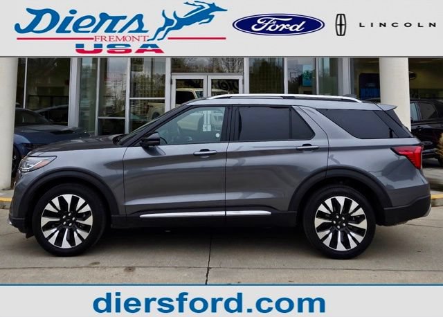 Certified 2025 Ford Explorer Platinum w/ LUX Leather Package