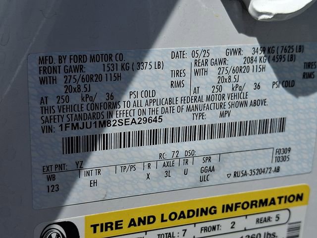 Certified 2025 Ford Expedition Platinum AWD/4WD image 27