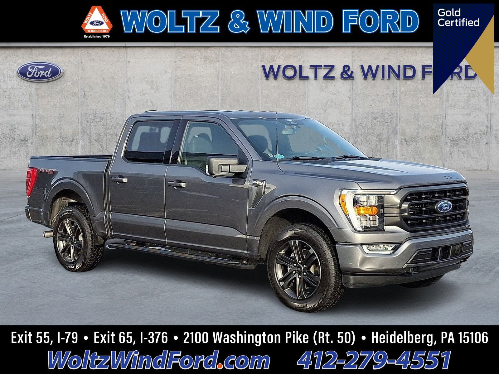 Certified 2022 Ford F150 XLT w/ Equipment Group 302A High