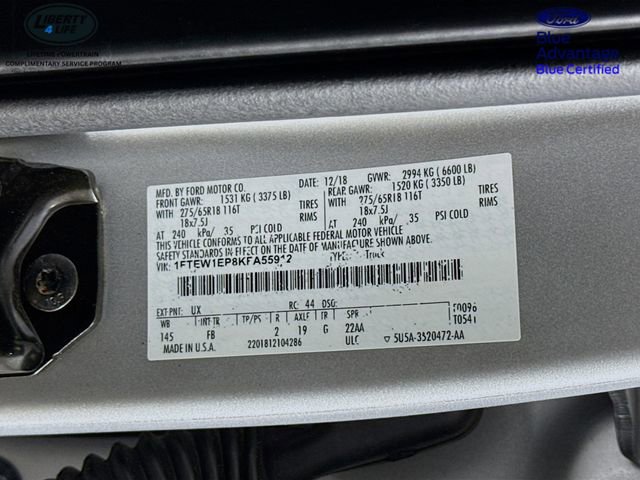 Certified 2019 Ford F150 XLT w/ Equipment Group 302A Luxury image 31