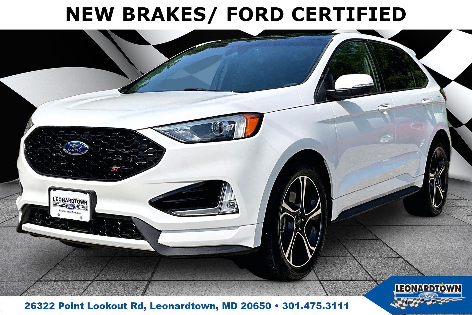 Certified 2020 Ford Edge ST w/ Cold Weather Package