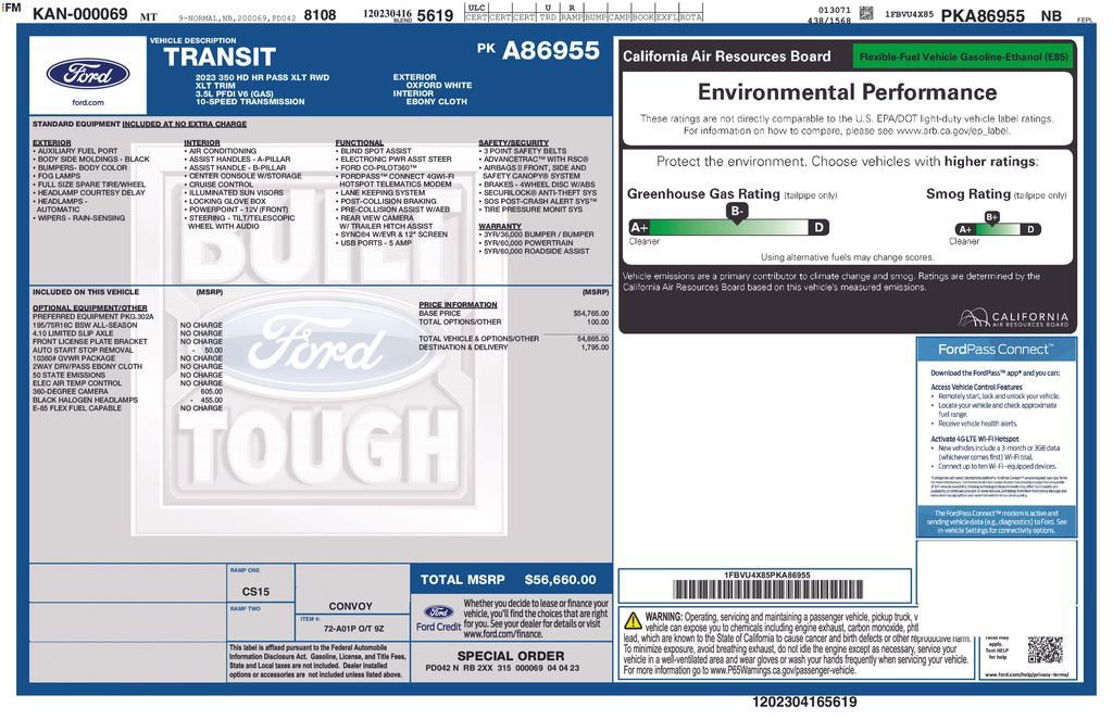 Certified 2023 Ford Transit 350 XLT image 27