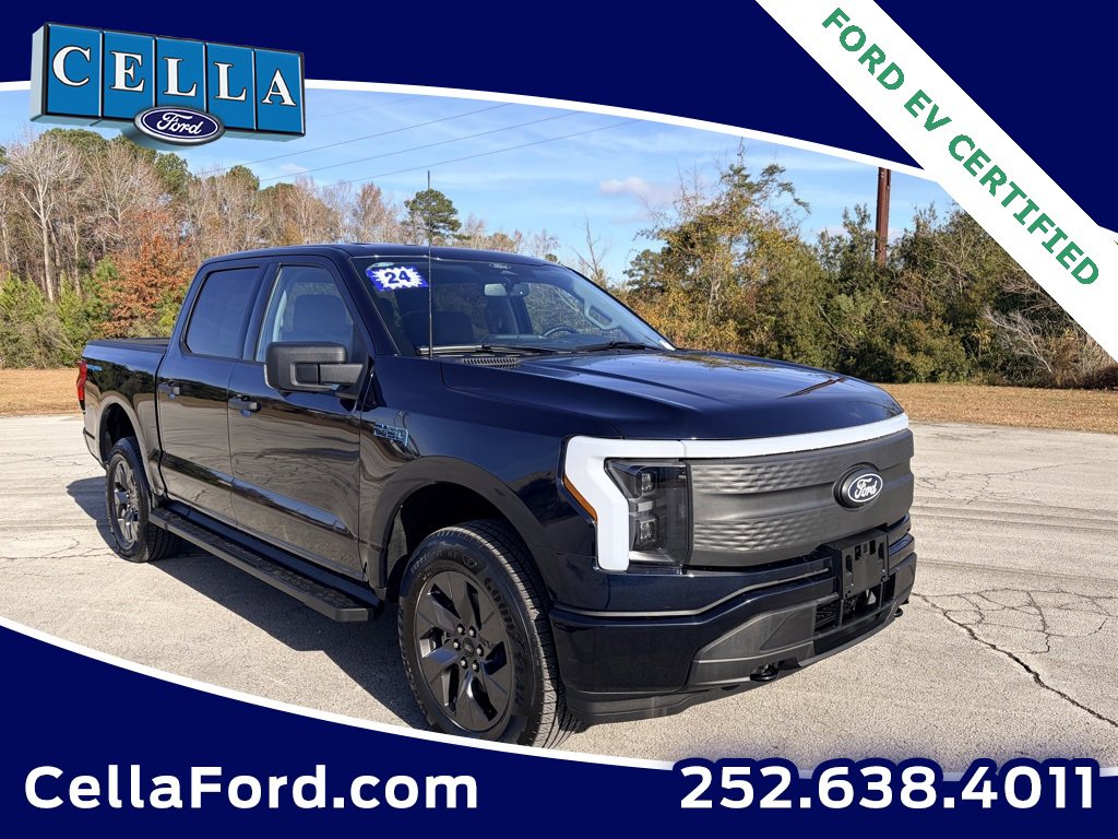 Certified 2024 Ford F150 Lightning XLT