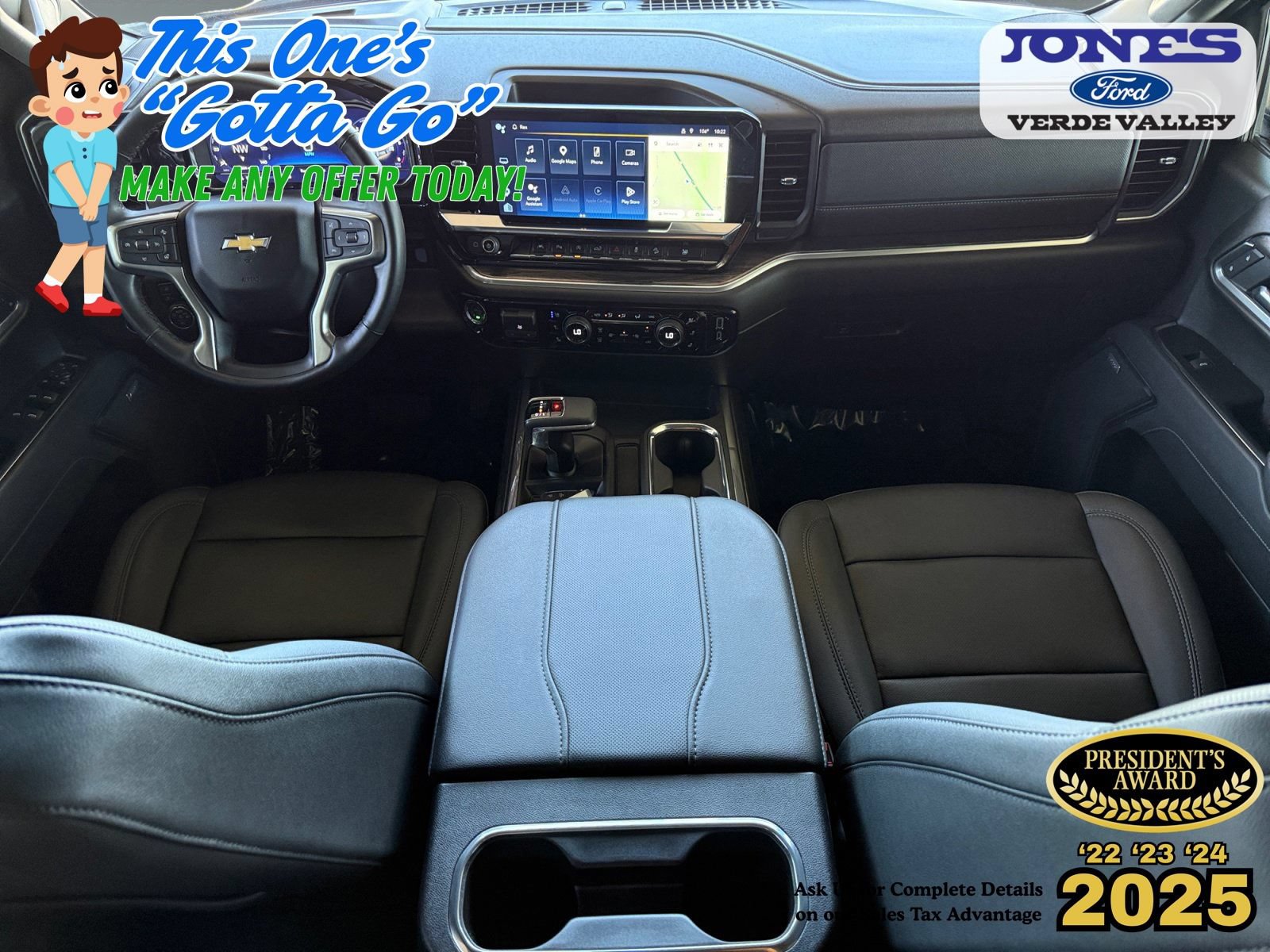 Used 2025 Chevrolet Silverado 1500 LTZ w/ Z71 Off-Road Package AWD/4WD image 14
